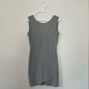 Jack by BB Dakota Asymmetrical Gray Dress